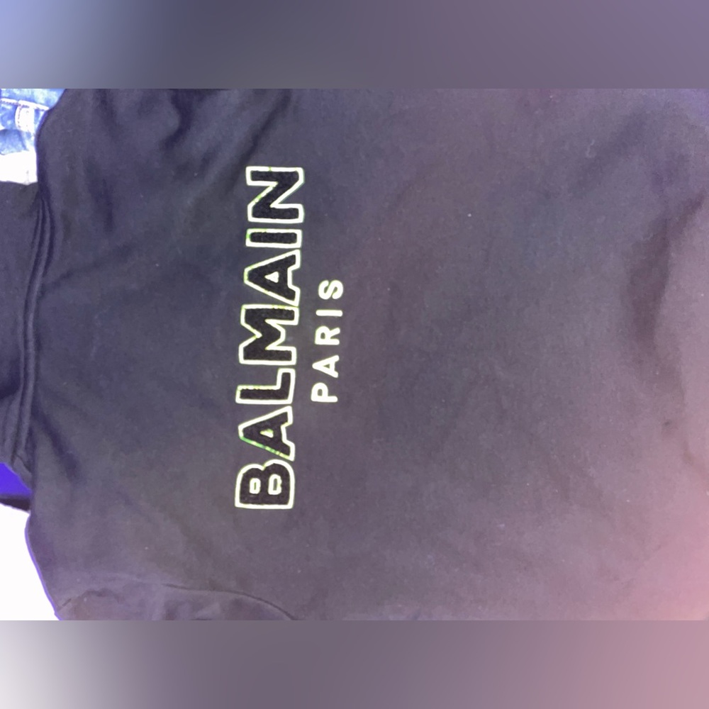 Balmain, Neon hoodie